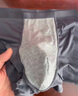 三槍【50支莫代爾】?jì)妊澞?A抗菌三角褲透氣彈力男褲頭[3條禮盒裝] 曬單實(shí)拍圖