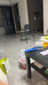 話家先生戶外塑料靠背椅子簡約餐椅北歐椅子咖啡廳奶茶店塑料椅凳可疊加椅 黑色 曬單實拍圖