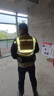 朵能 空調(diào)風(fēng)扇服 降溫工作服男裝帶電池防暑制冷工地工人藏藍(lán)勞保服 曬單實(shí)拍圖