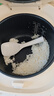 美的（Midea）電飯煲3-4人電飯鍋4L銀鉆內(nèi)膽12大菜單頂置觸控屏家用智能微壓電飯煲MB-AFB4041RL 曬單實(shí)拍圖