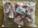 原切新鮮羊腱子羊小腿帶骨羊肉切塊羊小腿清真乳羔羊 乳羔羊腿切塊2斤 曬單實拍圖
