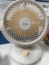 美的（Midea）【小型風(fēng)扇】輕音臺式桌面空氣循環(huán)扇家用柔風(fēng)電風(fēng)扇宿舍辦公迷你臺扇落地扇空調(diào)伴侶 GAF18AD 曬單實(shí)拍圖