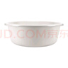 本迪58cm嬰兒澡盆洗臉盆加大號(hào)加厚塑料洗澡盆家用寵物學(xué)生洗衣臉盆 曬單實(shí)拍圖