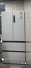 海爾（Haier）冰箱500L白色法式多門(mén)零距離自由嵌入式雙變頻風(fēng)冷一級超薄大容量家電國家補貼BCD-500WGHFD4DW9U1 曬單實(shí)拍圖