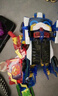 展高（JUMPGO）炫卡斗士23玩具炫藍閃電變形汽車機器人玩具男孩玩具生日兒童禮物 【超炫電光王】2種形態(tài)+卡牌武器 曬單實拍圖