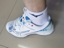 美津濃（MIZUNO）WAVE CLAW 3羽毛球鞋鷹爪3代輕量靈活快速男女通用比賽新品獸牙2 鴛鴦白 WAVE CLAW 3 38.5 =245mm 曬單實拍圖