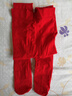 JIOESC紅絲襪新娘結婚天鵝絨圣誕紅色連褲襪本命新年紅襪子春秋冬打底襪 厚款(120D) 1雙 均碼 曬單實(shí)拍圖