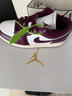 耐克（NIKE）AJ1籃球鞋女鞋2025秋冬季新款AIR JORDAN 1低幫緩震運動(dòng)鞋休閑鞋 DC0774-161 AJ1白色/酒紅色 36 曬單實(shí)拍圖