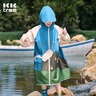 kocotreekk樹(shù)兒童雨衣帶書(shū)包位男女童寶寶雨披小學(xué)生上學(xué)專(zhuān)用 曬單實(shí)拍圖