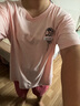 瑪倫薩睡衣女夏季2025新款可外穿棉質(zhì)短袖格紋短褲女士家居服套裝 曬單實(shí)拍圖