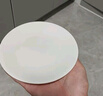 潔雅杰陶瓷骨碟家用吐骨盤6英寸白瓷盤酒店商用吐骨碟子味碟套裝10只裝 曬單實拍圖