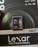 雷克沙（Lexar）SD卡V60SD卡相機(jī)內(nèi)存卡高速大卡 UHS-II索尼佳能富存儲卡 V60讀速250M【送3.2讀卡器】 128GB 曬單實(shí)拍圖
