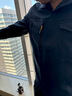 耐帝高端工作服男裝春秋工程服套裝防靜電工裝電工耐磨企業(yè)勞保服定制 【套裝】-藏藍(lán)色 （152款） 2XL (180) （建議160-170斤） 曬單實(shí)拍圖