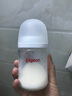 貝親（Pigeon）玻璃奶瓶寬口徑防脹氣160ml S號奶嘴 1月+ AA186  曬單實(shí)拍圖