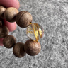 石玥珠寶奢藏級金發(fā)晶鈦晶單珠手串散珠天然水晶DIY款手鏈配件 附鑒定證書(shū) 曬單實(shí)拍圖