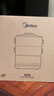 美的（Midea）電蒸鍋 電煮鍋電火鍋多功能鍋家用電鍋蒸蛋器大容量多用途鍋MZ-ZGC2323ZD88 曬單實拍圖
