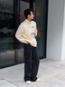 回力重磅衛衣男春秋季美式簡(jiǎn)約設計立領(lǐng)外套男款休閑質(zhì)感半拉鏈上衣潮 淺米(簡(jiǎn)單藍胸標) L /175(回力潮牌品質(zhì)保障) 曬單實(shí)拍圖