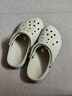 crocs卡駱馳貝雅卡駱班洞洞鞋|205089 冬日白/彩色-1LI 40(250mm) 曬單實拍圖