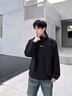 雄俑三合一沖鋒衣男款外套男秋冬季防曬衣服戶外防風(fēng)上衣男士夾克男裝 黑色 XL 曬單實(shí)拍圖