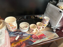 迪士尼陶瓷餐具套裝高顏值復(fù)古奶油健康碗筷家用防滑可微波耐高溫 復(fù)古黛絲4.5寸米飯碗 曬單實(shí)拍圖