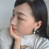 思梨水晶蝴蝶耳釘女珍珠流蘇耳墜新款仙氣小眾設(shè)計輕奢高級感耳飾耳環(huán) 淺藍色 s925銀針 曬單實拍圖
