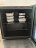 美的（Midea）【現貨速發(fā)】95升家用潮流冰吧辦公室小冰箱冷藏柜保鮮柜小型一級能效茶葉紅酒柜水果飲料柜展示柜 冷藏保鮮【45升雙層置物】LC-45GM黑 曬單實(shí)拍圖