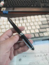 金豪（Jinhao） 鋼筆80纖維黑簽字筆練字學(xué)生專(zhuān)用高檔商務(wù)辦公高端男士女士硬筆書(shū)法小學(xué)生三年級 銀夾 0.3mm 曬單實(shí)拍圖