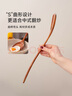 onlycook彎頭木鍋鏟煎鏟炒菜鏟 無漆無蠟天然原木不粘鍋鏟勺 -柯木加長版 曬單實(shí)拍圖