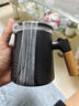 京東京造茶杯便攜式黑陶茶泡茶壺茶杯功夫茶具辦公杯隨身茶壺容量400ml 曬單實(shí)拍圖