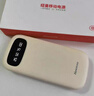 紐曼（Newmine）20000毫安時大容量充電寶【3C認證|可上飛機】自帶三線10W移動電源適用蘋果華為等手機耳機 奶茶色 曬單實拍圖