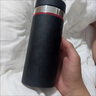 Merdeces德國精工高檔紫砂保溫水杯泡茶水分離商務(wù)長(cháng)輩退休送禮物 磨砂黑色提繩【560ML】 曬單實(shí)拍圖