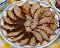 嘉之派潮汕獅頭鵝鹵鵝頭鵝肝鵝掌鵝翅鵝肉鹵味熟食特產(chǎn)新鮮現(xiàn)鹵加熱即食 獅頭鵝粉肝【300g】 切好 曬單實拍圖