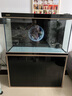 森森（SUNSUN）大型魚(yú)缸底過(guò)濾水族箱客廳家用落地玻璃生態(tài)金魚(yú)缸 【實(shí)時(shí)溫顯】1.2米長(cháng)42cm寬（黑白灰可選） 曬單實(shí)拍圖