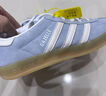 阿迪達斯（adidas）三葉草 女GAZELLE INDOOR W休閑鞋JQ7009粉藍38 曬單實(shí)拍圖