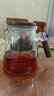 TEAHUE飄逸杯玻璃茶壺泡茶神器茶壺飄逸泡茶壺茶水分離泡茶杯功夫茶具 曬單實(shí)拍圖