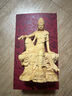 小葉黃楊木雕刻風(fēng)水工藝品收藏文玩家居大自在水月觀(guān)音菩薩小擺件 大自在觀(guān)音 曬單實(shí)拍圖