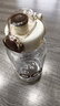 尚泰SHOTAY塑料杯酷酷杯子1000ml女生可愛便捷上學(xué)水杯子6295梔子白 曬單實拍圖