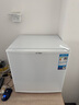 美的（Midea）45升單門迷你小冰箱租房宿舍辦公室家用冷藏小型電冰箱美妝可用節(jié)能安靜運行BC-45M【國家補貼】 曬單實拍圖