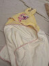 小馬寶莉兒童浴巾女孩連帽斗篷可穿式可愛(ài)卡通吸水保暖寶寶洗澡游泳浴袍 黃色斗篷浴巾【2-8歲】 曬單實(shí)拍圖
