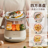 小熊（Bear）電蒸鍋 蒸蛋器 蒸鍋家用 電蒸籠 多功能早餐包子電熱煮鍋可預約定時不銹鋼蒸盤DZG-C60T7 曬單實拍圖
