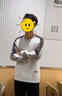 花花公子（PLAYBOY）衛(wèi)衣男士春秋季2025新款時尚百搭圓領長袖t恤男裝潮流寬松上衣男 5809白色 XL 曬單實拍圖