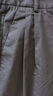 森馬（Semir）休閑褲女涼感抑菌半松緊腰闊腿褲夏季2025純色九分褲109325127009 曬單實(shí)拍圖