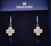 施華洛世奇（SWAROVSKI）Latisha 幸運四葉草耳釘耳環(huán)耳飾教師節禮物生日禮物女5636485 曬單實(shí)拍圖