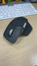 羅技（Logitech）大師系列 MX Master 3S 無線藍(lán)牙鼠標(biāo) 人體工學(xué) 辦公 靜音鼠標(biāo) 高端 石墨黑 帶無線接收器 曬單實(shí)拍圖