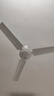 美的（Midea）吊扇48吋/56吋工業(yè)電風(fēng)扇家用客廳輕音鐵葉大風(fēng)力宿舍工廠(chǎng)樓頂扇 FC120-BA(48寸/1.2米) 曬單實(shí)拍圖