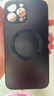 奶小鴨 【AG磨砂】適用蘋果13promax手機殼 iphone13promax保護套magsafe磁吸充電全包防摔男女款 石墨黑 曬單實拍圖