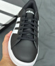 adidas GRAND COURT 2.0休閑網(wǎng)球板鞋男女阿迪達斯官方輕運動 黑/白 39 曬單實拍圖