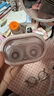 LESCA LUNETIER隱形眼鏡清洗器美瞳盒子全自動(dòng)清潔超聲波電動(dòng)儀器便攜 可愛(ài)粉 曬單實(shí)拍圖