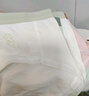 浪莎純棉內(nèi)褲女5條中腰抑菌少女薄款短褲夏季清新純色女生三角短褲衩 曬單實(shí)拍圖