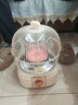萬(wàn)寶取暖器小太陽(yáng)家用鳥籠式烤火爐臥室電熱扇節(jié)能省電小型電暖器電烤爐速熱 奶油色【碳晶盤】無(wú)極調(diào)溫 曬單實(shí)拍圖